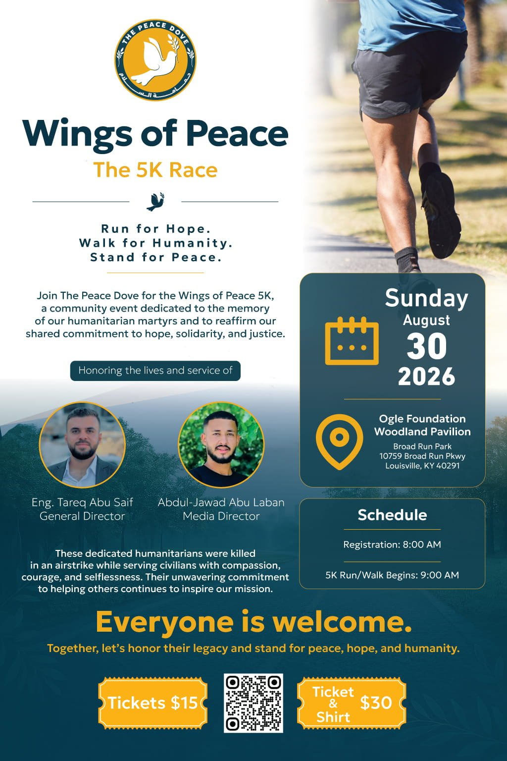 Wings of Peace 5K